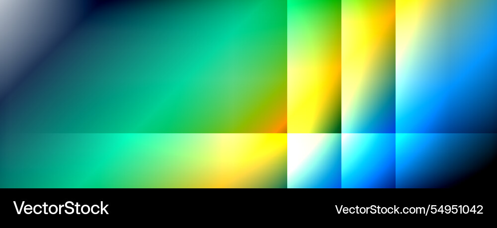 Dynamic shadow lines with gradient colors Vector Image