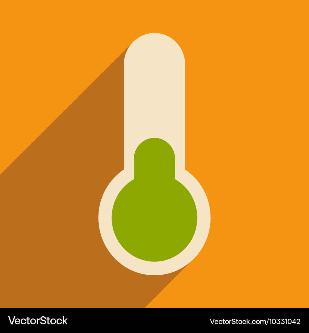 Flat with shadow icon and mobile application vector image