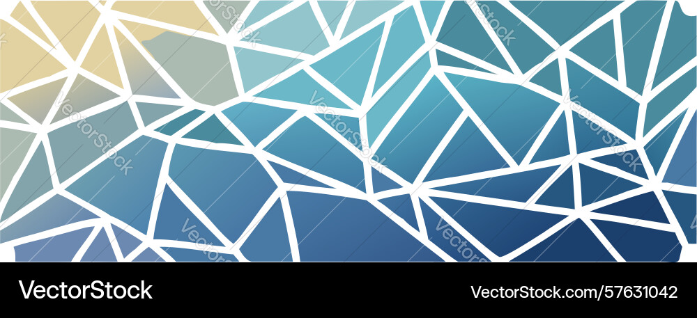 Polygonal low poly abstract background design Vector Image