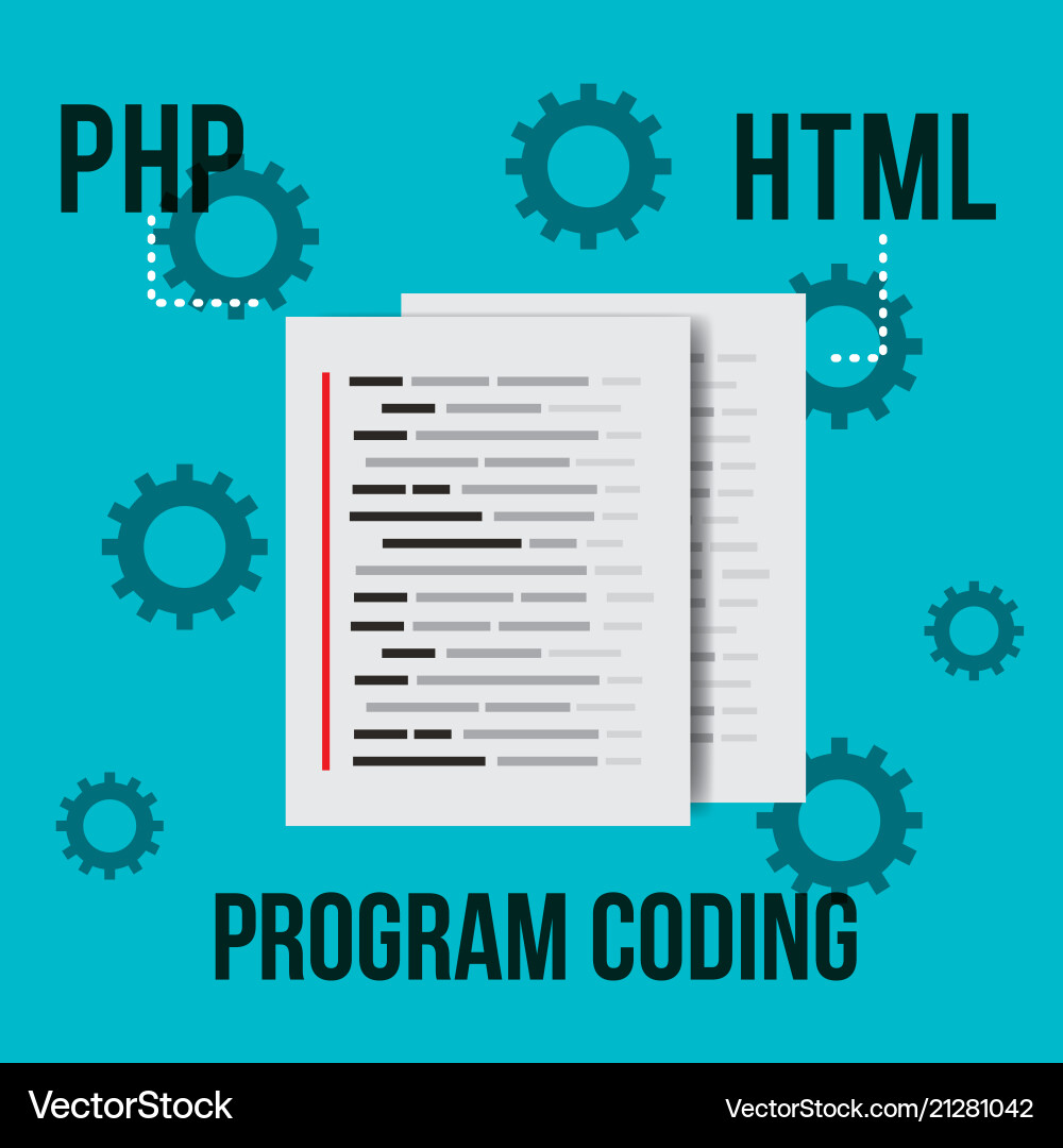 Website der Programmcodierung Website der Programmcodierung vektorbild