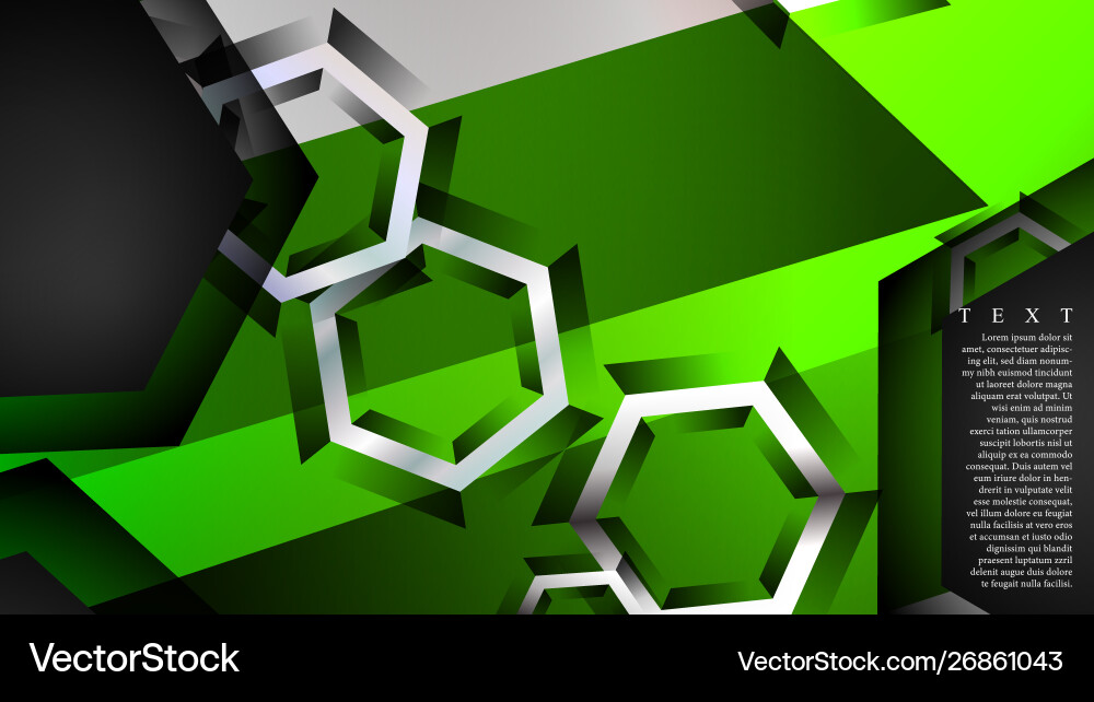 Abstract background with hexagon overlapping Abstract background with hexagon overlapping vector image