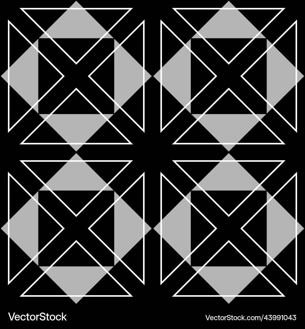 Geometry triangle shape seamless pattern even Geometry triangle shape seamless pattern even vector image
