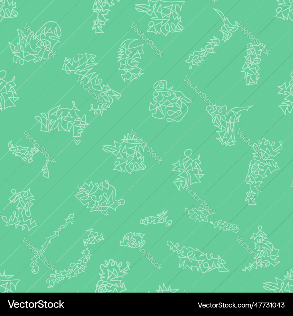 Pattern in colors palette of pool a with abstract Vector Image