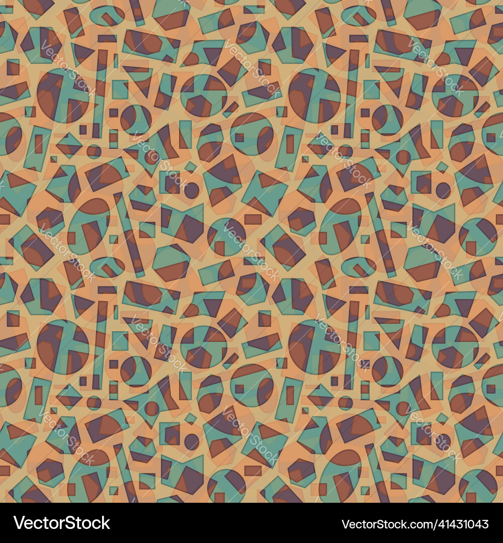 Seamless geometric layered translucent pattern Seamless geometric layered translucent pattern vector image
