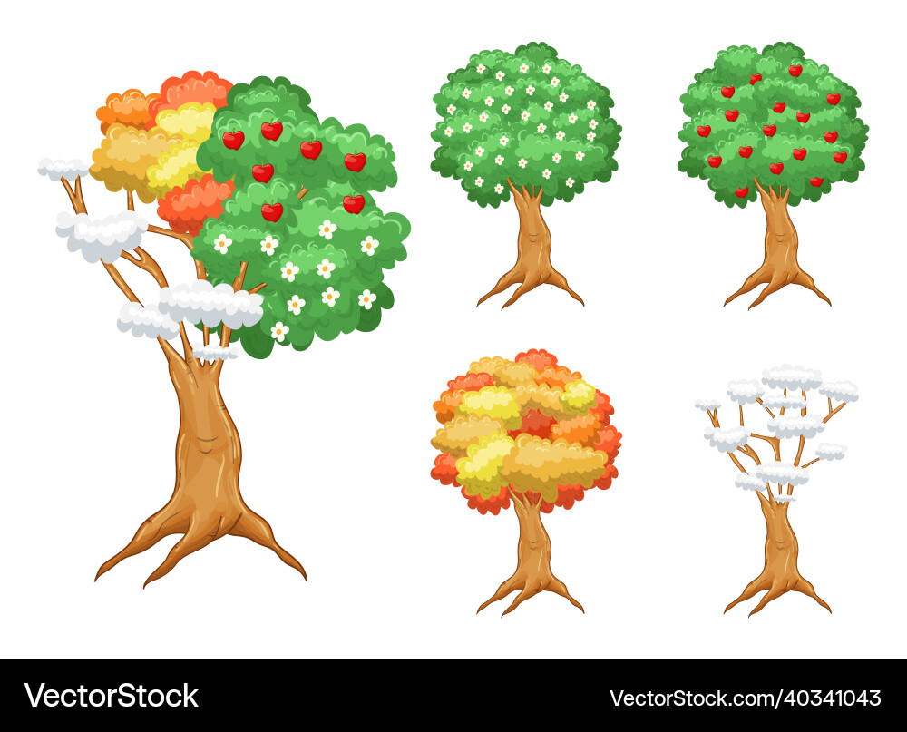 Tree design isolated on white background vector image