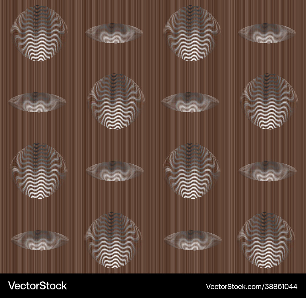 Abstract seamless linear gray background Vector Image