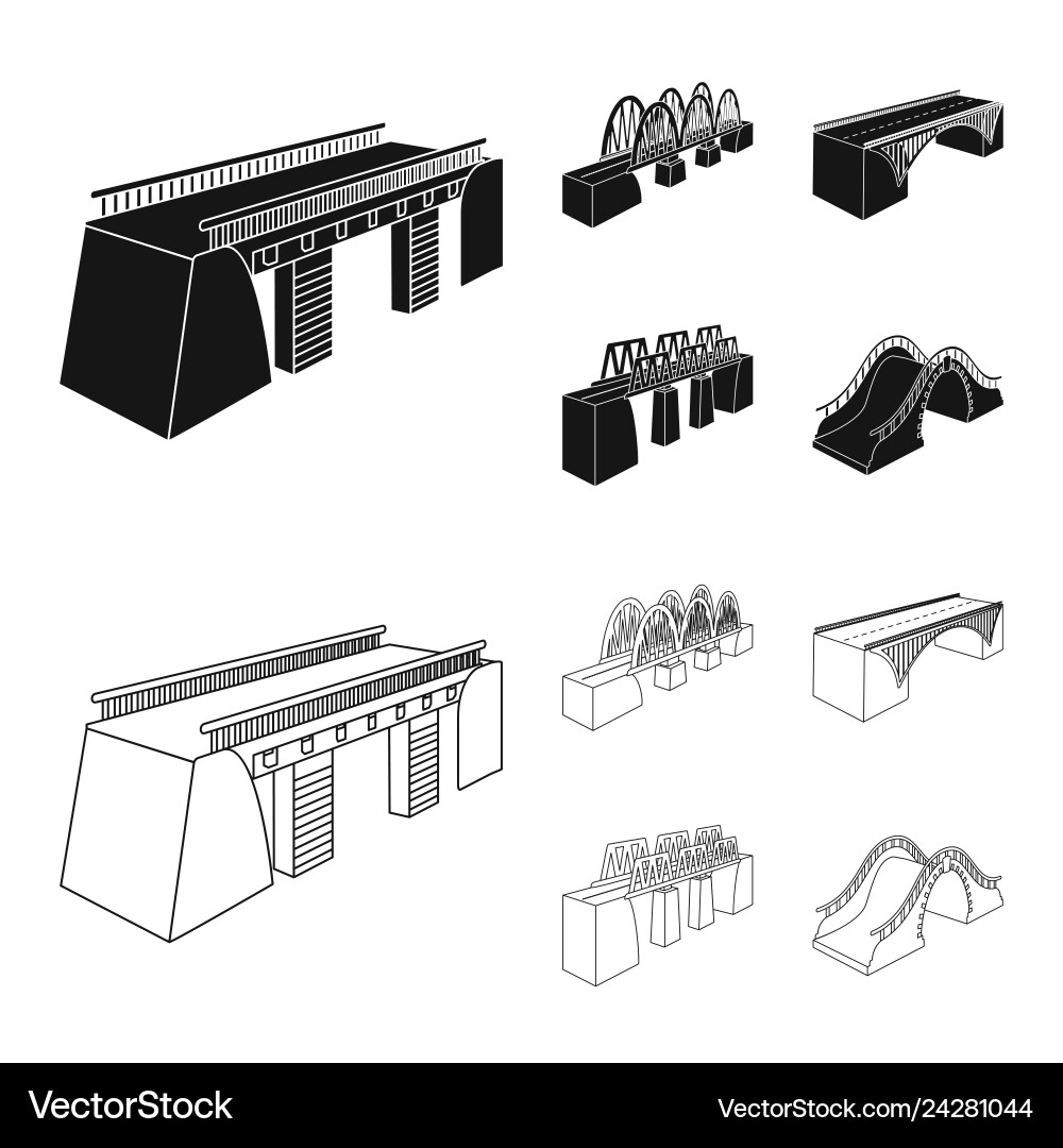 Isolated object of connection and design logo set Isolated object of connection and design logo set vector image