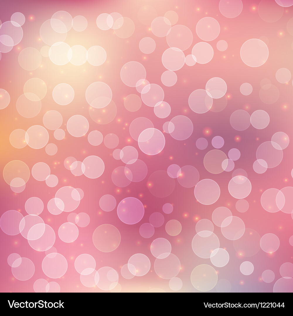 Sparkling Bokeh Celebration Background vector image