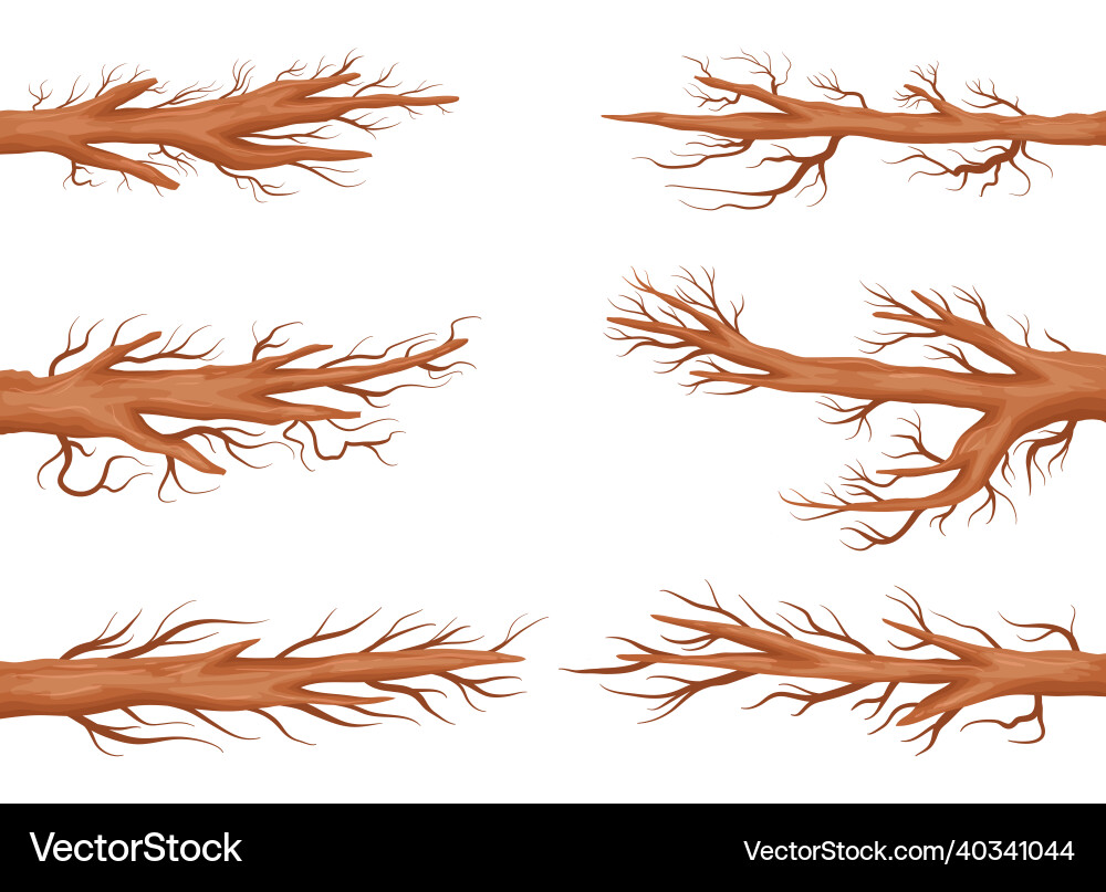 Tree branch design isolated on white background Tree branch design isolated on white background vector image