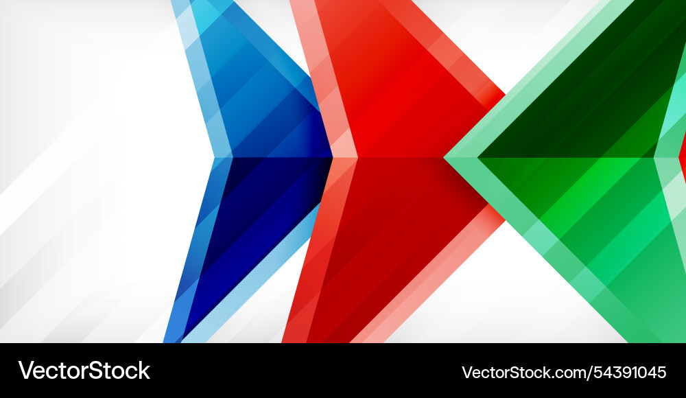 Abstract background color triangles and arrows Abstract background color triangles and arrows vector image
