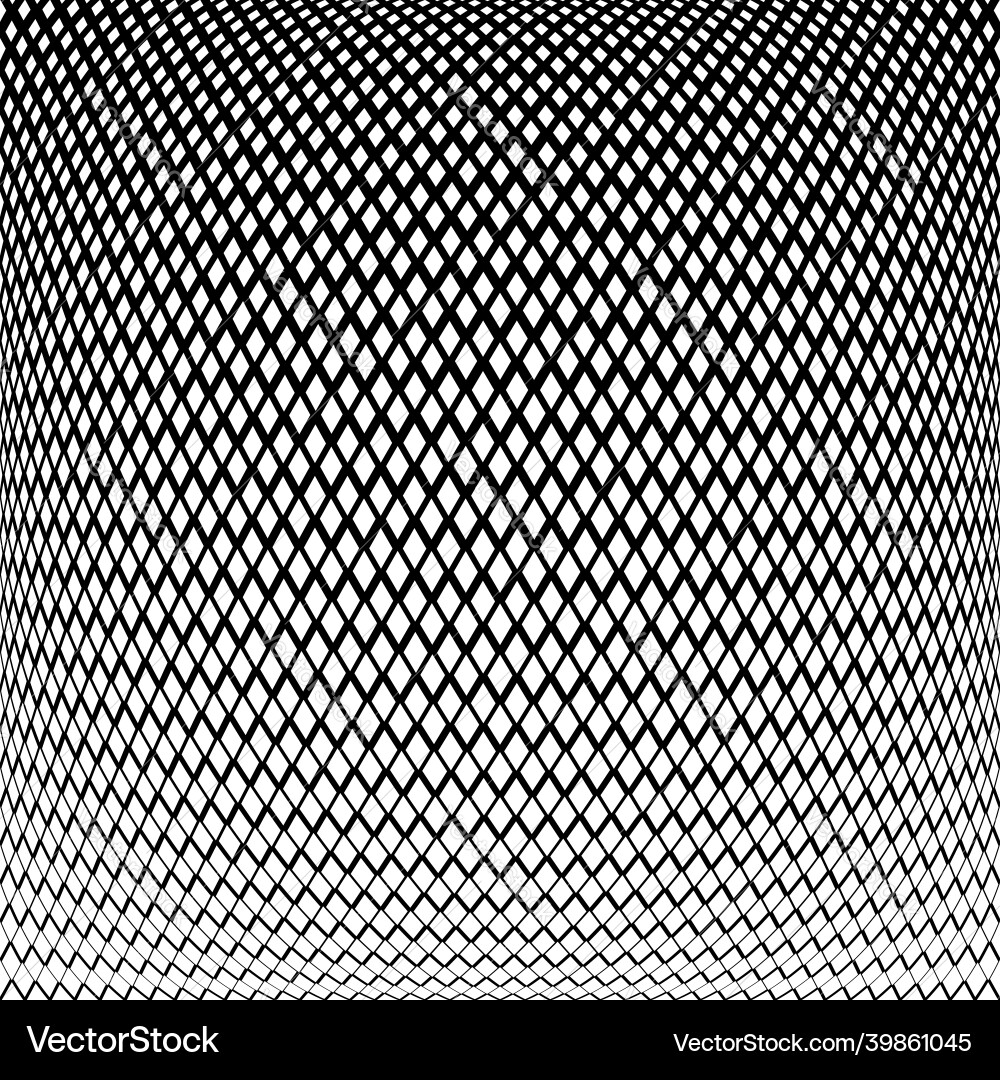 Abstract geometric halftone pattern Vector Image