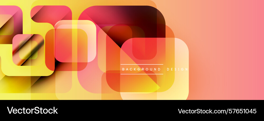 Abstract geometric shapes overlap creating Abstract geometric shapes overlap creating Vector Image