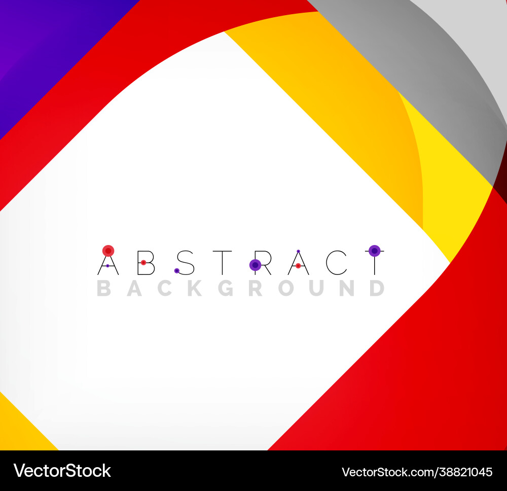 Abstract square shape with overlapping waves Abstract square shape with overlapping waves Vector Image