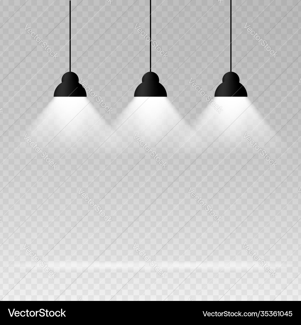 Background with lighting lamp empty space Background with lighting lamp empty space Vector Image