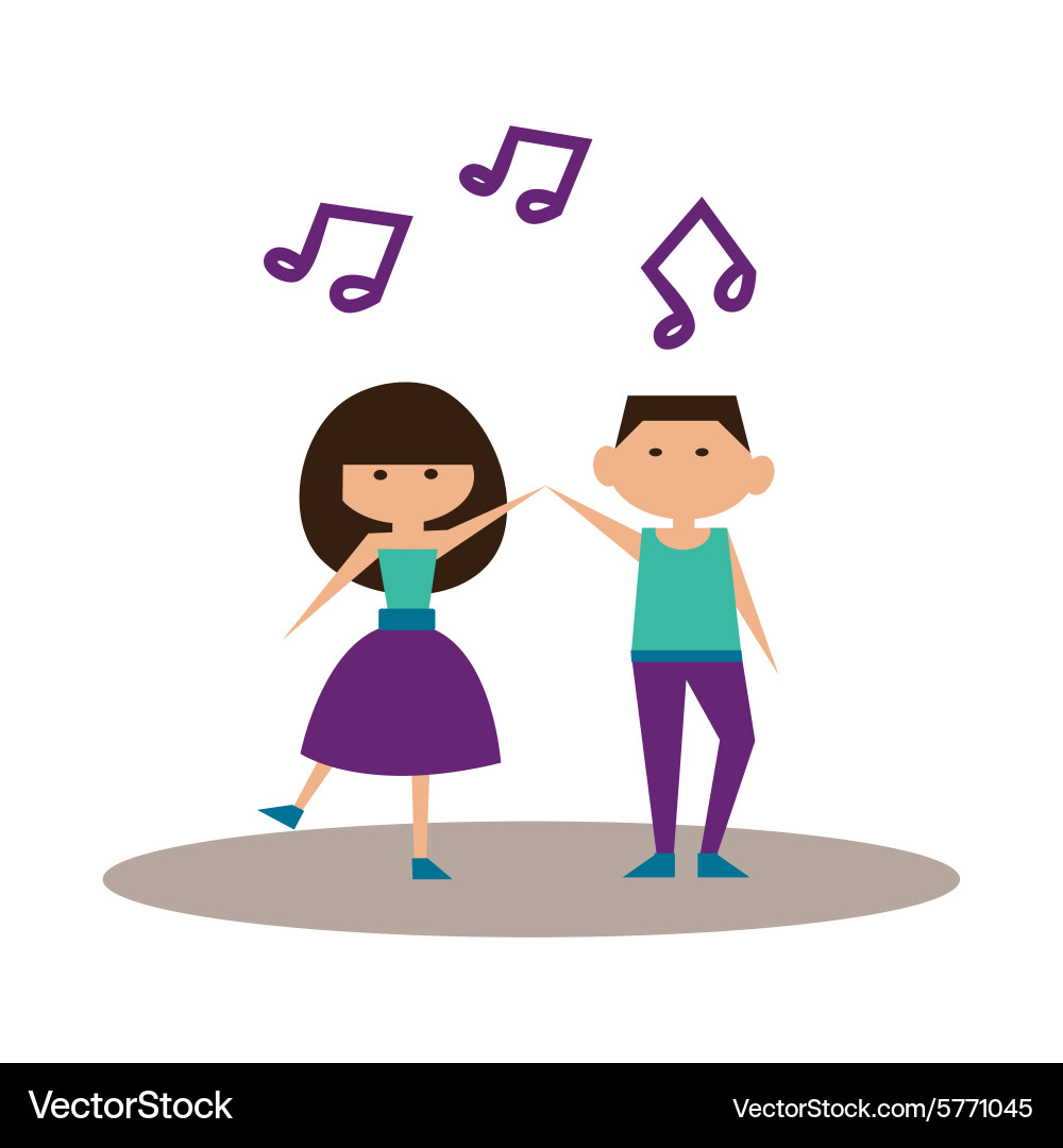 Flat with shadow icon and mobile application Vector Image