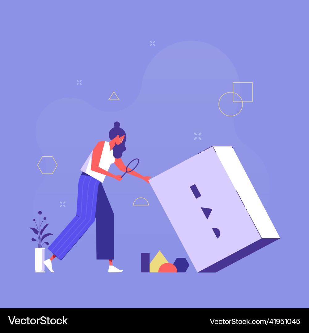 Problem Solving & Puzzle Challenge Vector Image