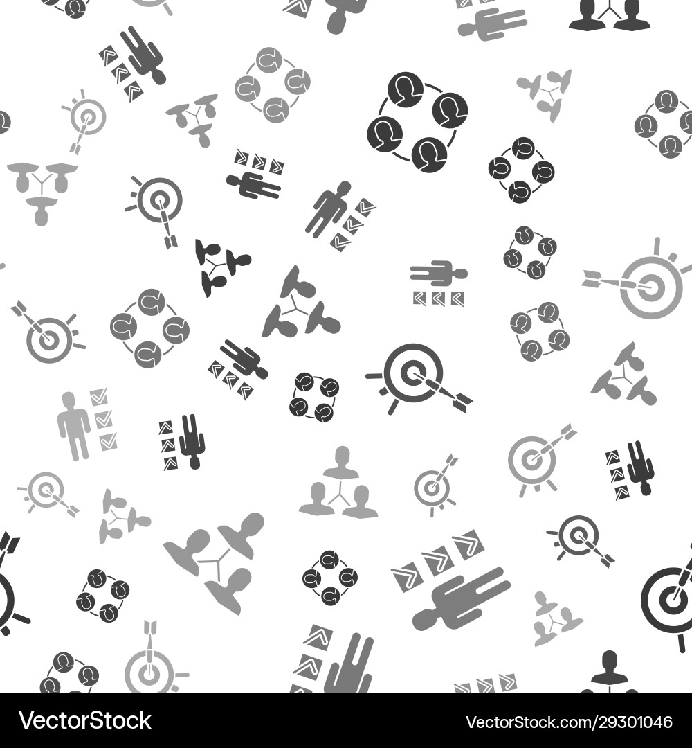Set project team base user man in business Set project team base user man in business vector image