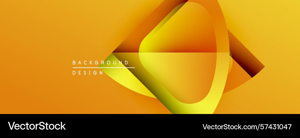 Abstract orange design smooth gradients create Vector Image