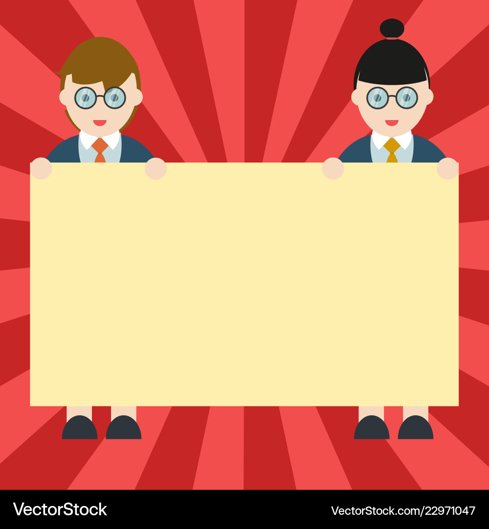 Design business empty copy space text for ad Vector Image