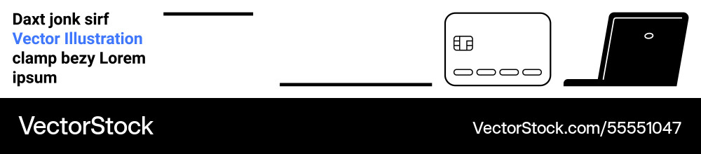 Text and connected icons representing content Text and connected icons representing content vector image