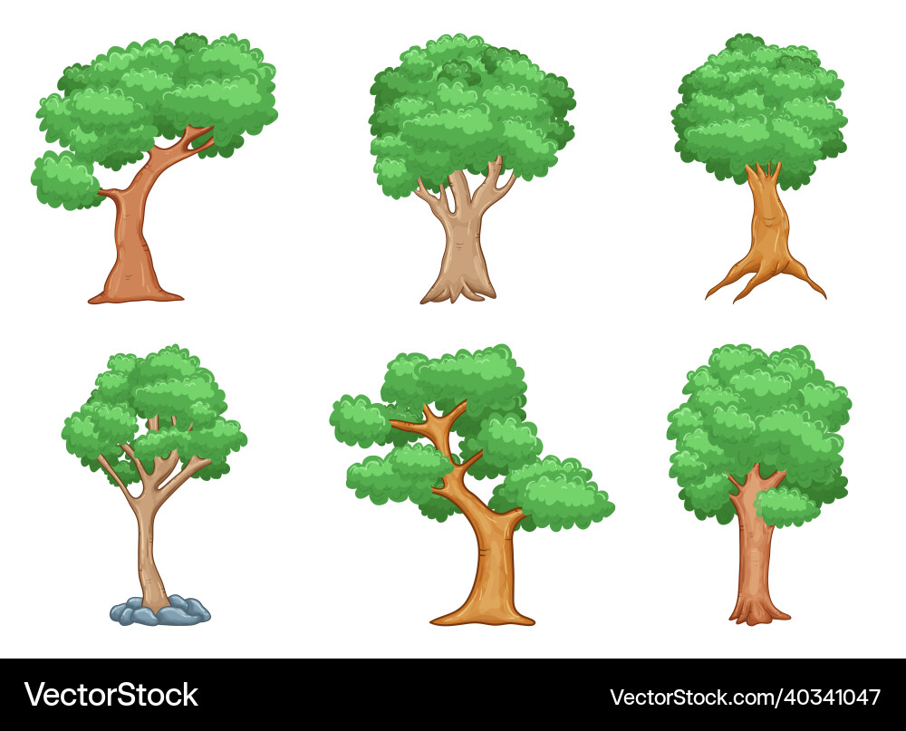 Tree design isolated on white background Tree design isolated on white background vector image