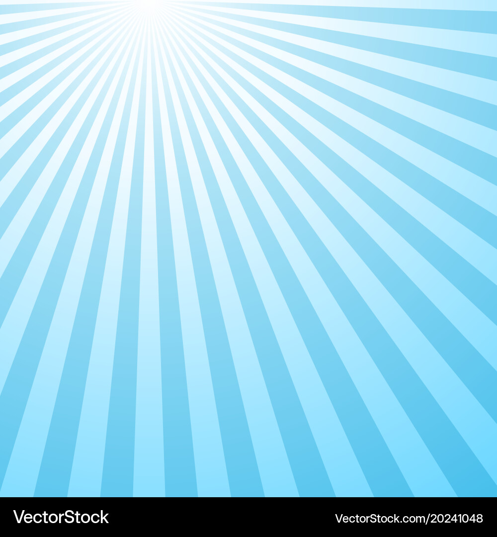 Retro abstract gradient ray pattern background vector image