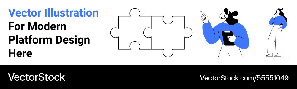 Collaborative planning and problem-solving Collaborative planning and problem-solving vector image