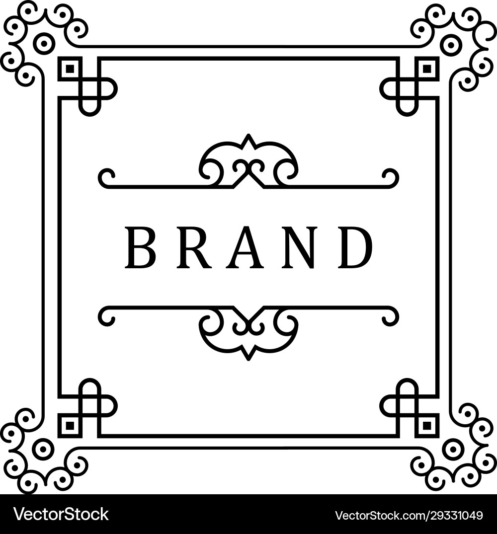 Frame with borders Frame with borders vector image