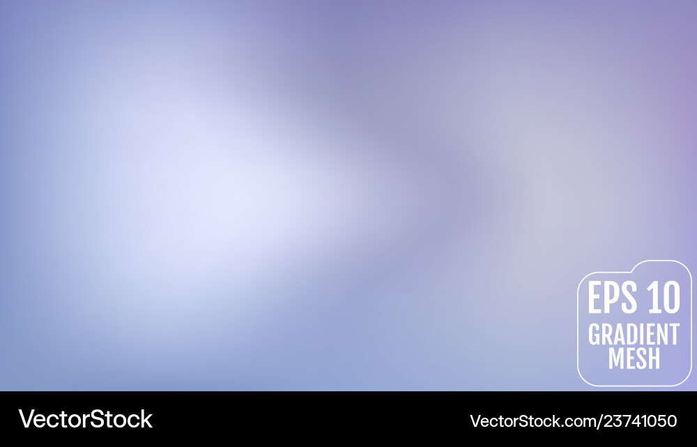 Abstract blurred gradient mesh background Vector Image