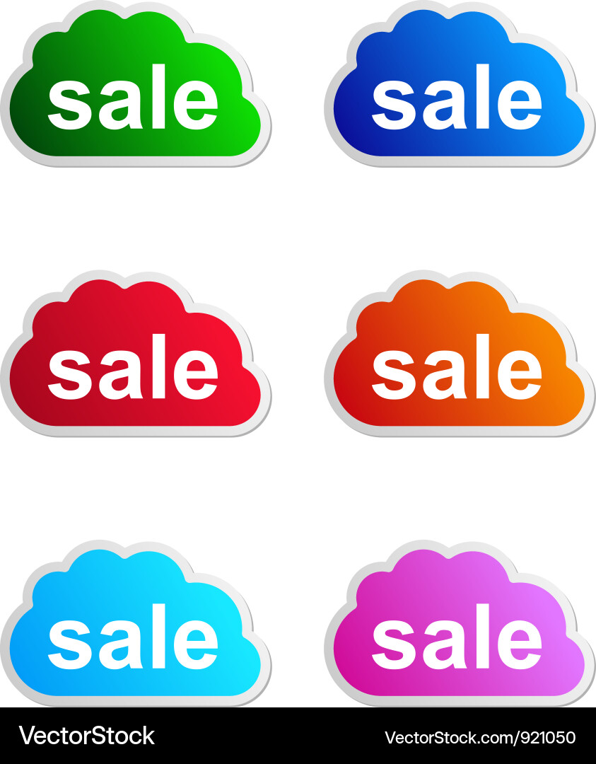 Sale label Vector Image