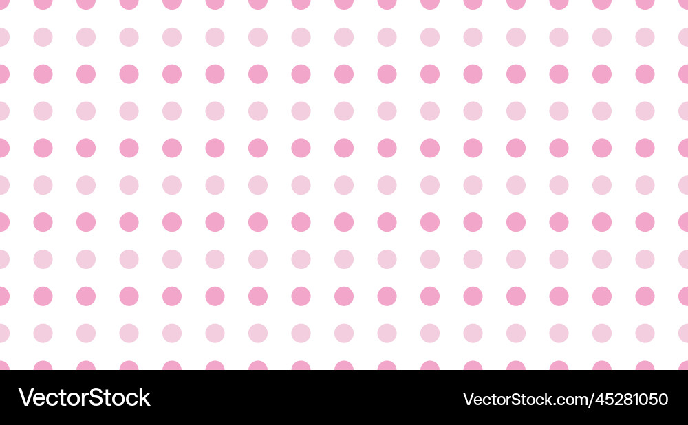 Seamless polka dot pattern repeating texture Seamless polka dot pattern repeating texture vector image
