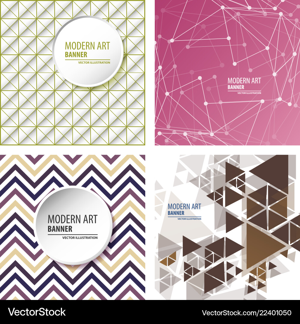 Set of minimal geometric background dynamic Set of minimal geometric background dynamic vector image