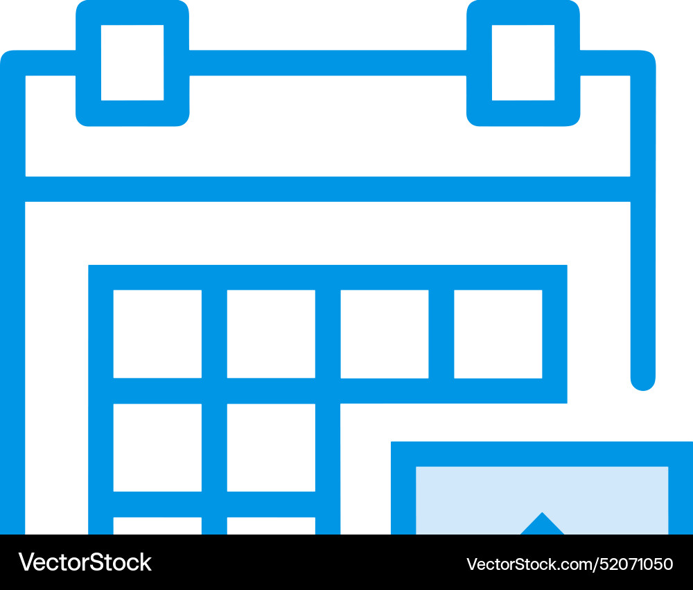 Upload outline icon symbol image Vector Image