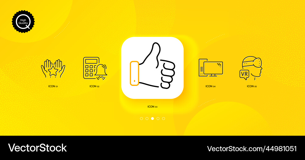 Calculator alarm ranking and computer minimal Calculator alarm ranking and computer minimal vector image