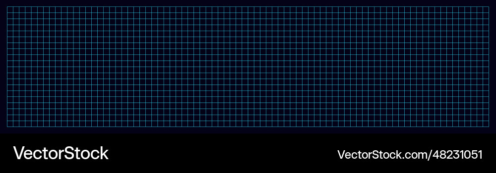 Digital grid with squares background vector image