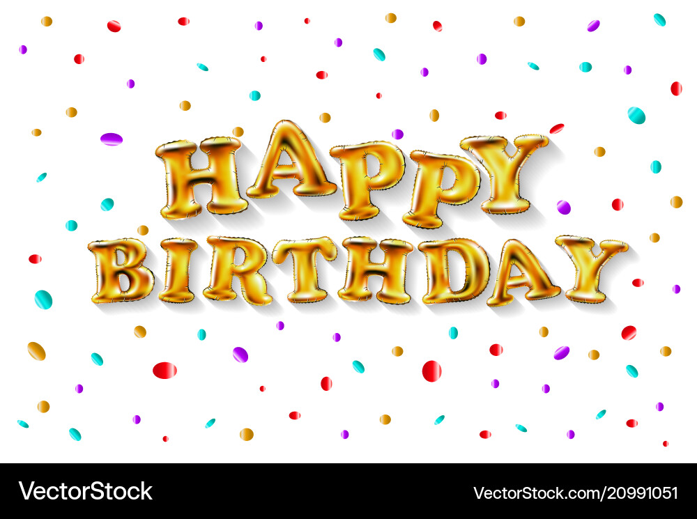 Happy Birthday Typografie Design für Gruß Happy Birthday Typografie Design für Gruß vektorbild