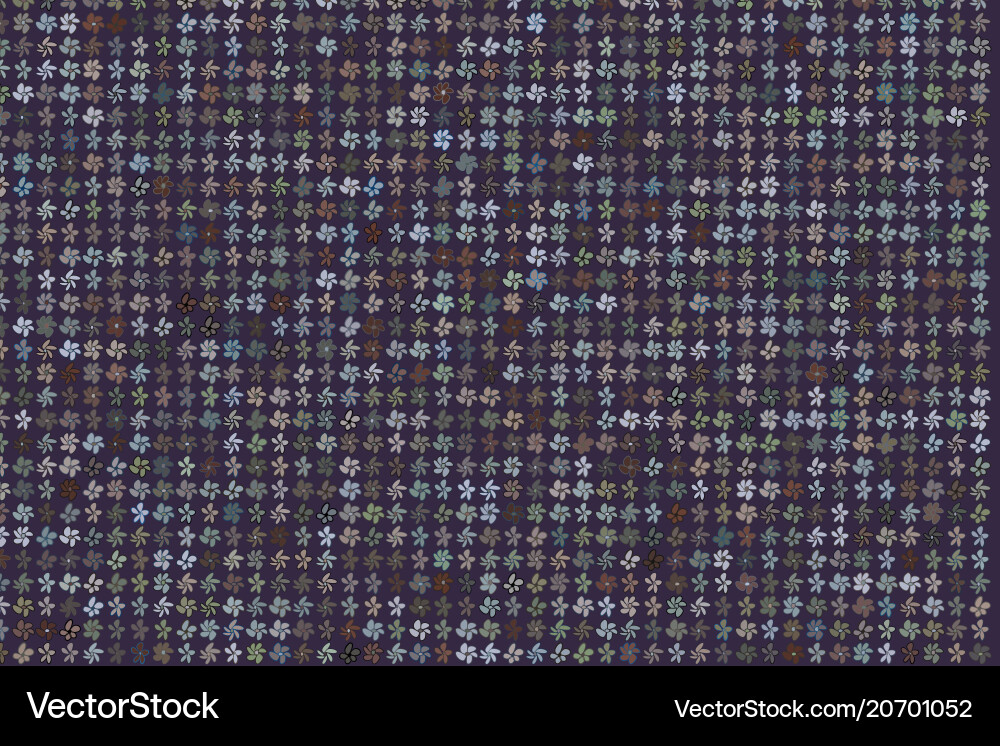 Abstract of flower conceptual pattern color Vector Image