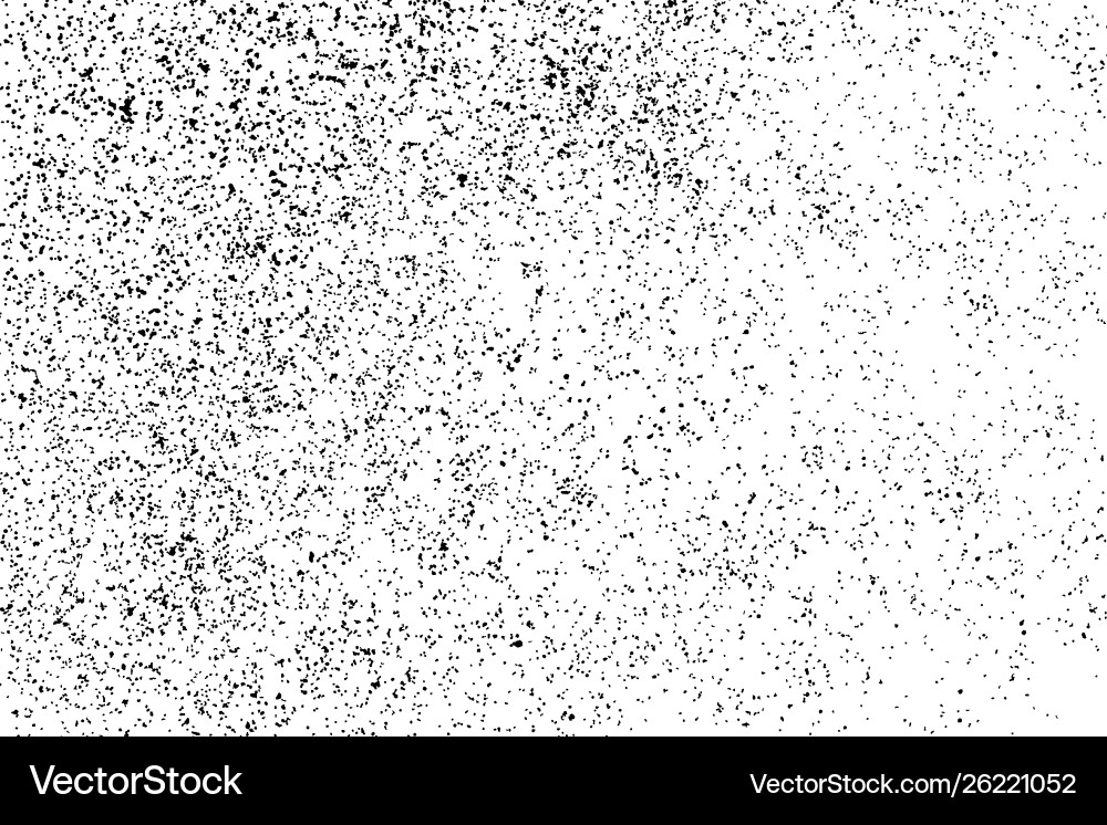 Black grainy texture isolated on white Black grainy texture isolated on white Vector Image