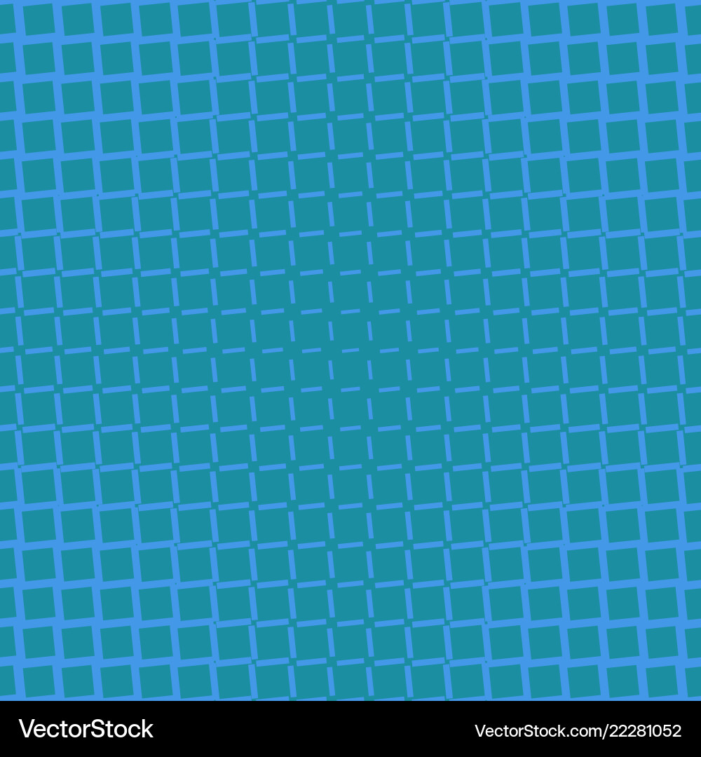 Blue simple halftone line pattern background vector image