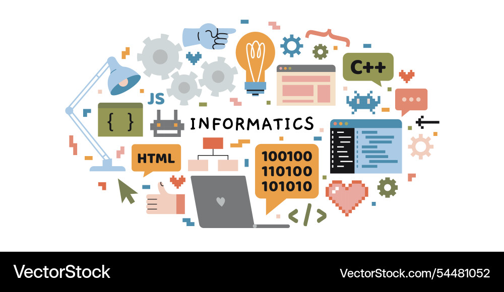 Informatik und Programmierunterricht in der Schule Informatik und Programmierunterricht in der Schule vektorbild
