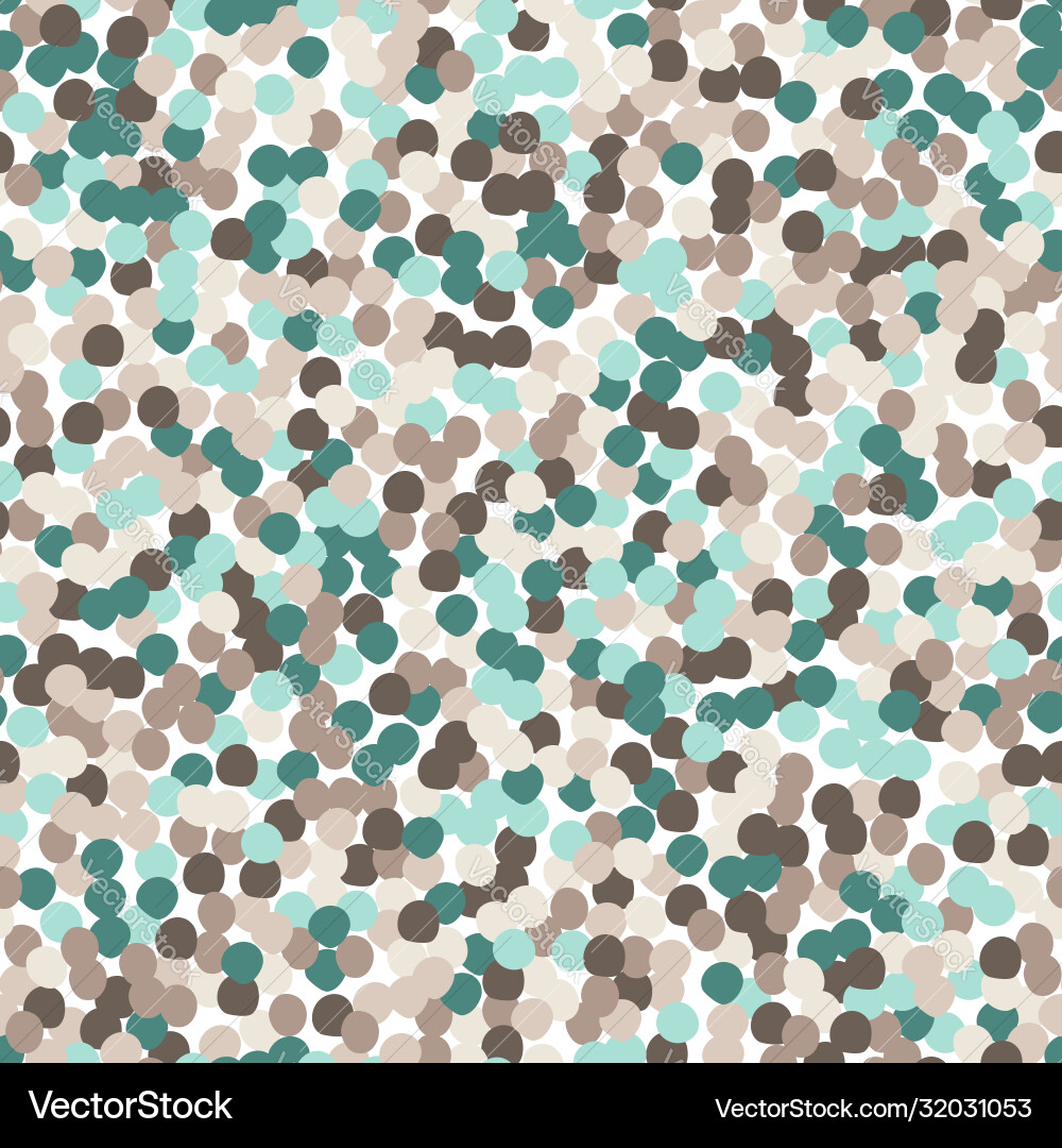 Chaotic dots seamless pattern circle shapes Chaotic dots seamless pattern circle shapes vector image