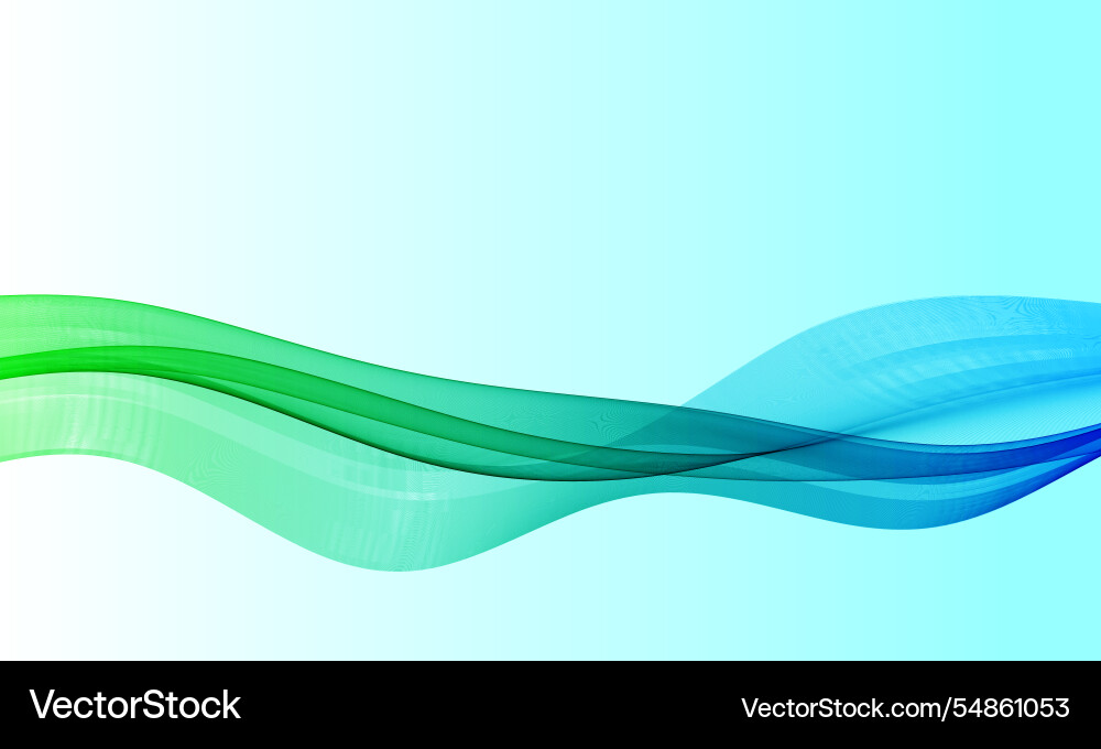 Flow of wavy lines abstract transparent wave Flow of wavy lines abstract transparent wave vector image
