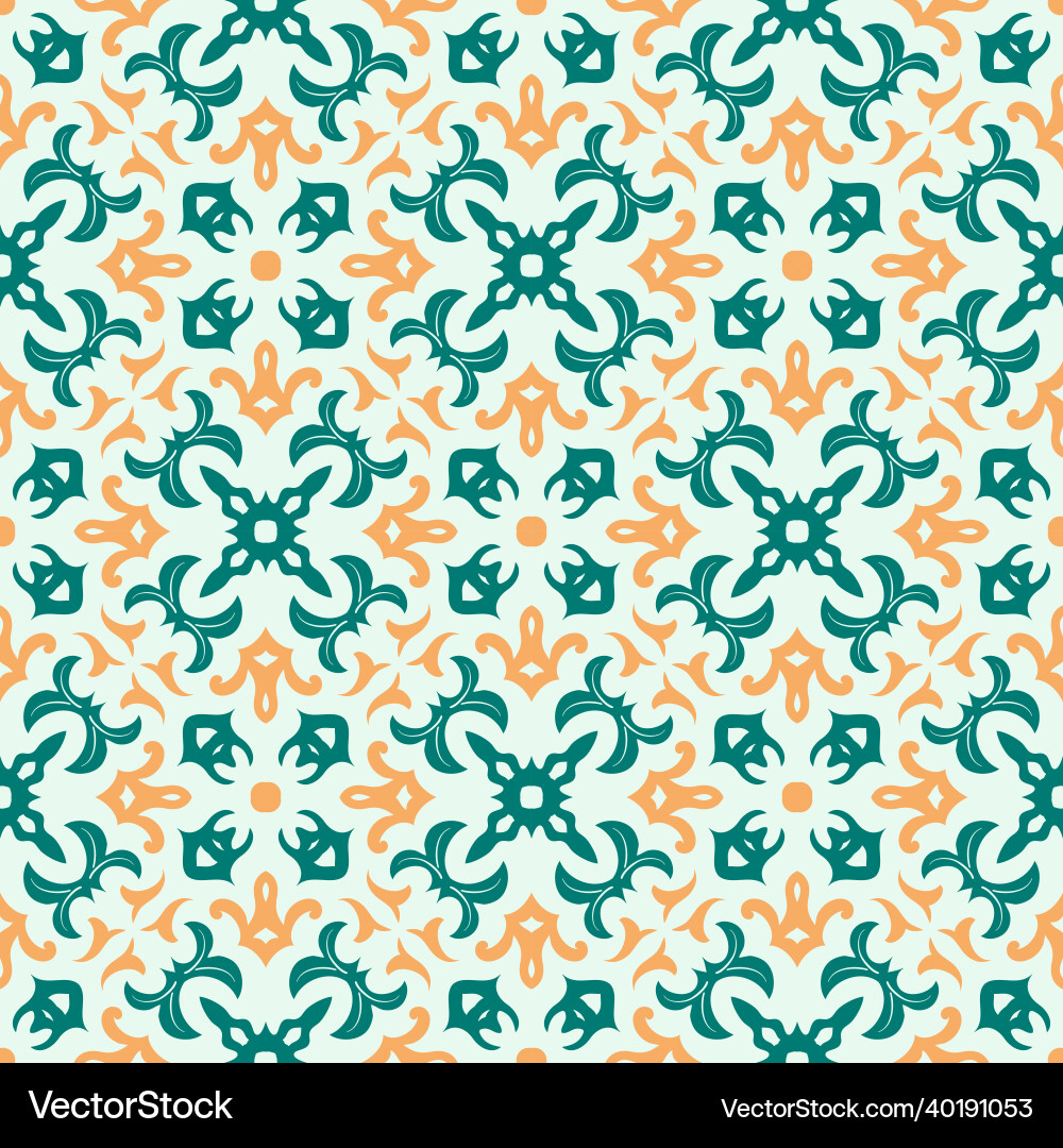 Three colors pattern ornament shape simple Three colors pattern ornament shape simple vector image