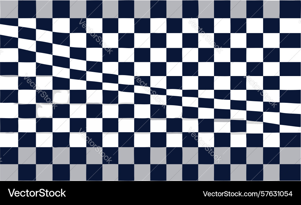 Checkered flag race finish line pattern design Vector Image