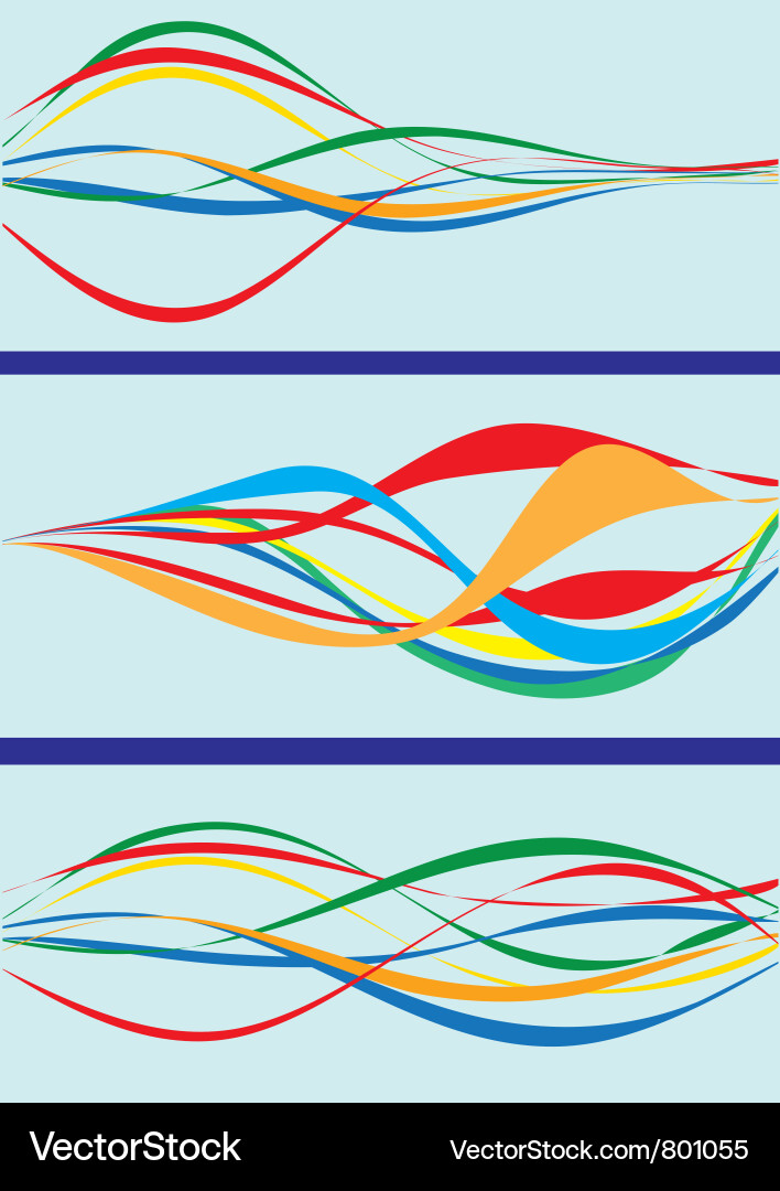 Abstract Line Pattern vector image