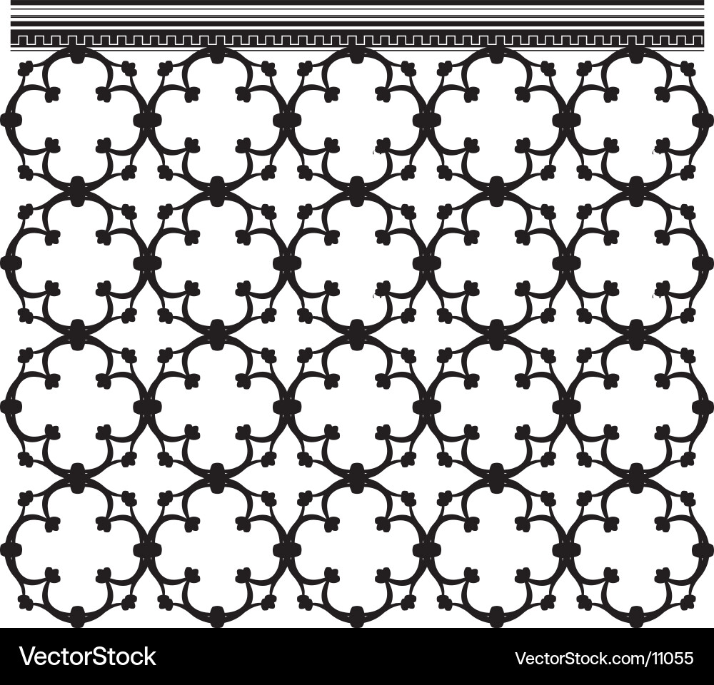 Architectural Grid Pattern vector image