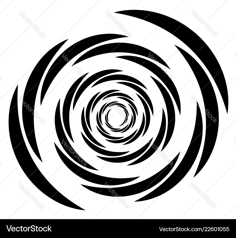 Circular element with random radiating lines Circular element with random radiating lines vector image