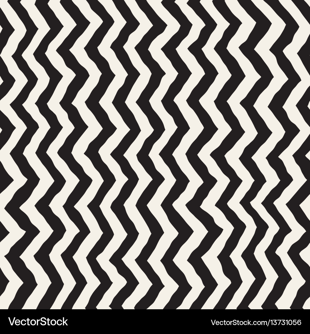 Wavy Stripe Pattern vector image