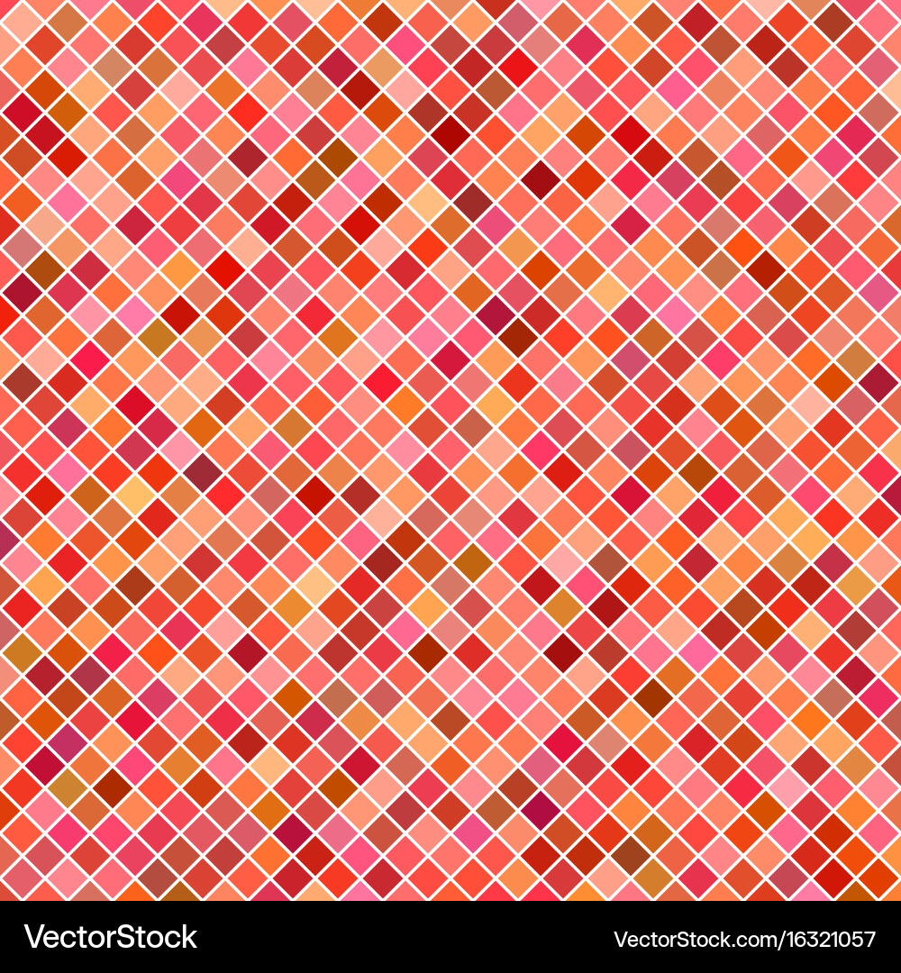 Abstract diagonal square pattern background vector image