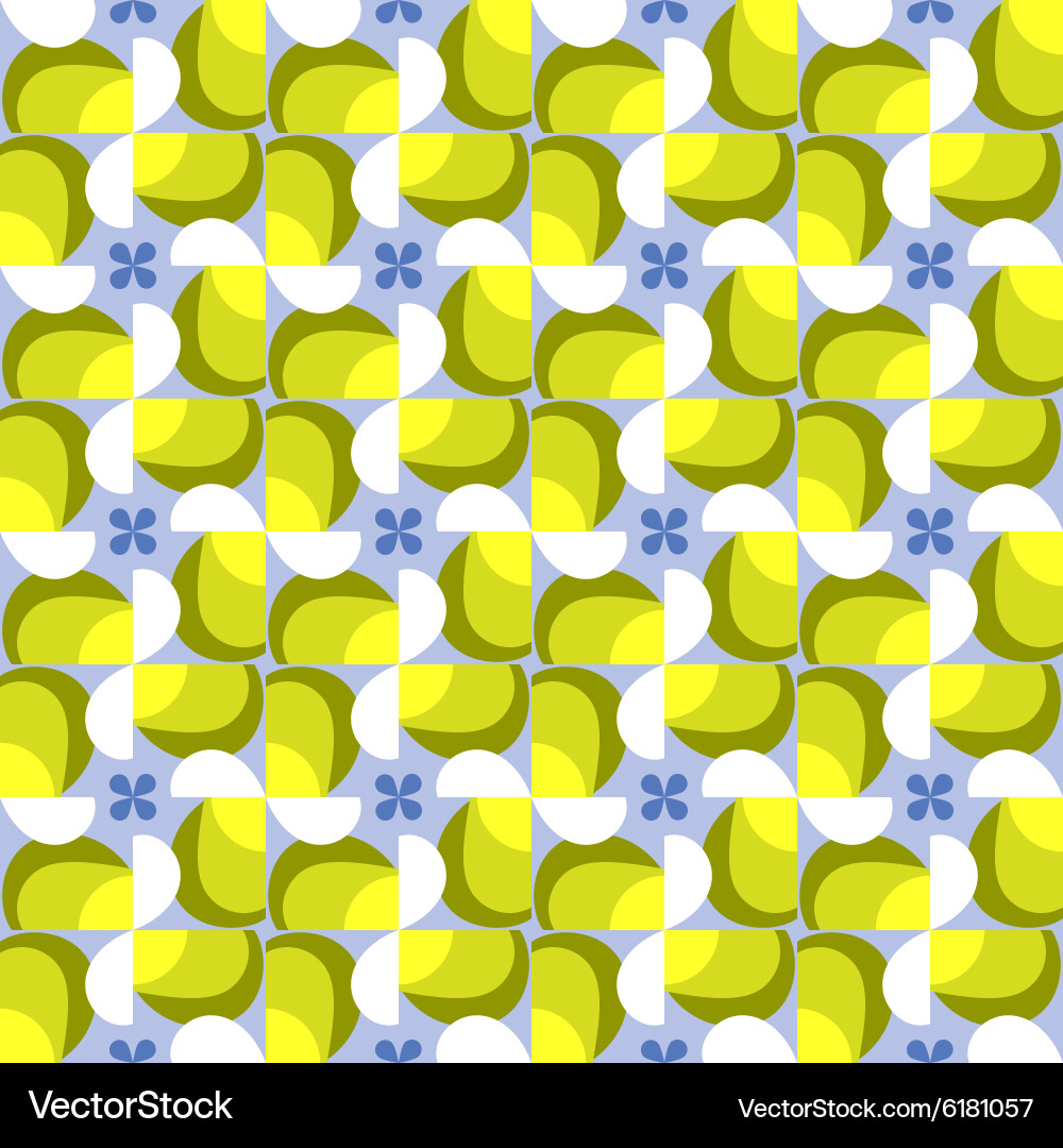 Abstract seamless pattern motif background vector image